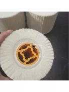 Nagyon sűrű, keresztirányú, gyapjúkefe, polírozókorong