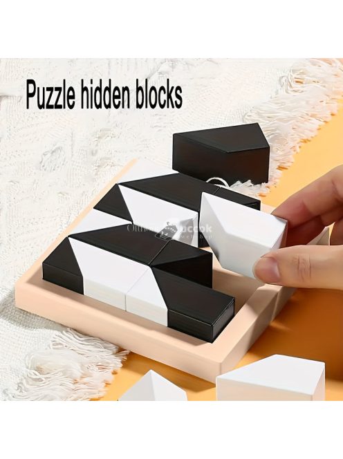 Építőkocka kirakó játék