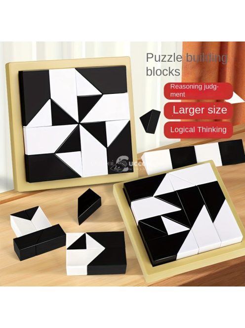 Építőkocka kirakó játék