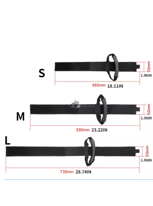 Nagy teherbírású tárolóheveder