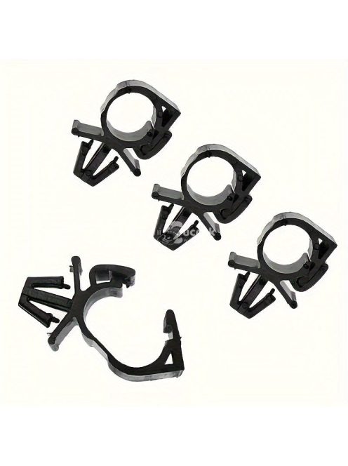 24db Fekete Műanyag Autókábel Kötözők