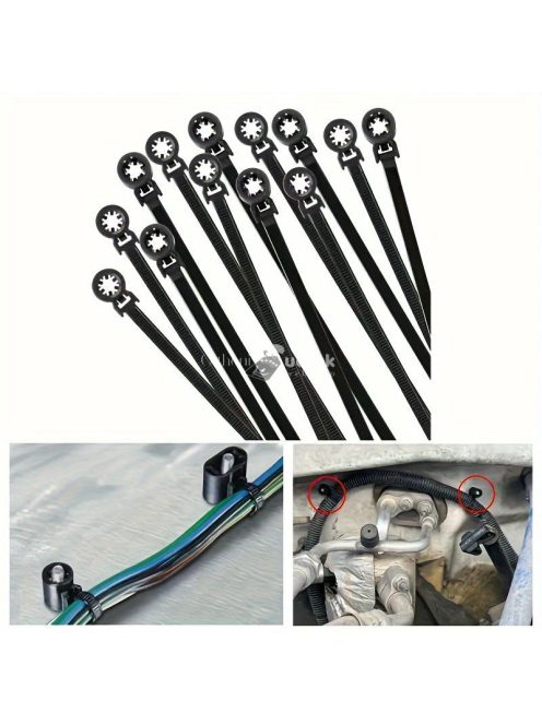 50db Fekete Nylon Kábelkötegelő