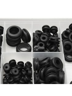 20db fekete O-gyűrűs gumi alátét, tömítés
