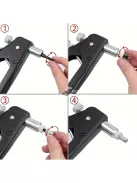 165db-os rozsdamentes acél csavar készlet (csak a csavarokat tartalmazza!)