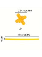 100 darabos szalma építőjáték