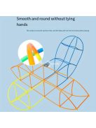 100 darabos szalma építőjáték