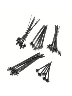 25db Autó Nylon Kábelkötegelő Klip