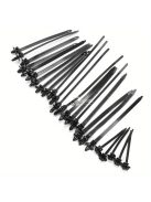 25db Autó Nylon Kábelkötegelő Klip