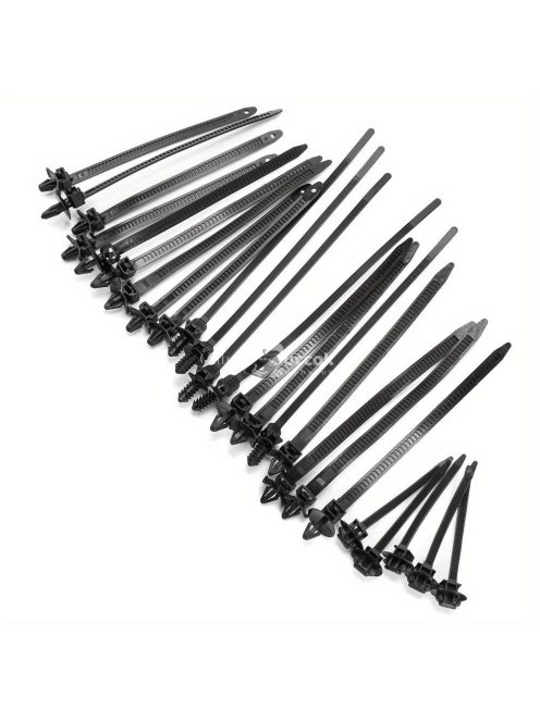 25db Autó Nylon Kábelkötegelő Klip