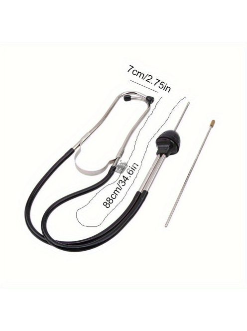 Autómotor henger hallgató készülék, mechanikai zaj diagnosztikai eszköz