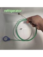 Többcélú lefolyótisztító szerszám, rugalmas acélkábel kefe autó napfénytetőhöz, ajtóhoz, hűtőszekrényhez és üzemanyagtartály-karbantartáshoz