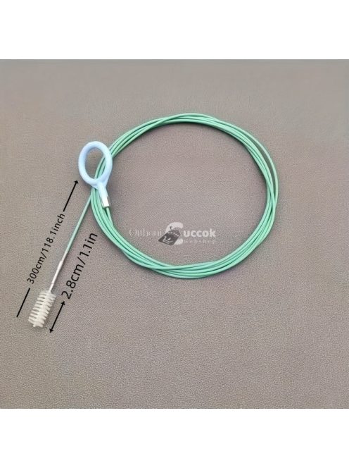 Többcélú lefolyótisztító szerszám, rugalmas acélkábel kefe autó napfénytetőhöz, ajtóhoz, hűtőszekrényhez és üzemanyagtartály-karbantartáshoz