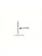 100db Prémium Rozsdamentes Acél Szegecs Készlet