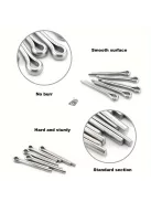 100db Prémium Rozsdamentes Acél Szegecs Készlet