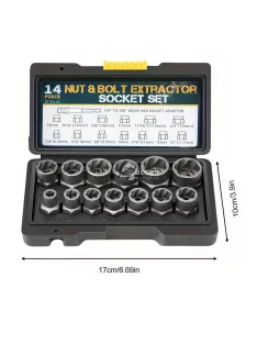 14 darabos Anya- és Csavarhúzó Készlet