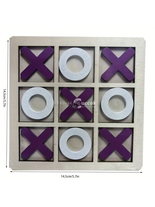 Színes Fa amőba játék