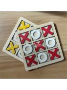 Színes Fa amőba játék