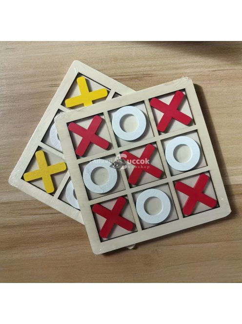 Színes Fa amőba játék