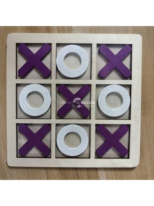 Színes Fa amőba játék