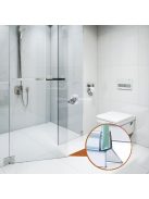 2db89.99 cm-es szilikon zuhanyajtó tömítés