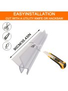 2db89.99 cm-es szilikon zuhanyajtó tömítés