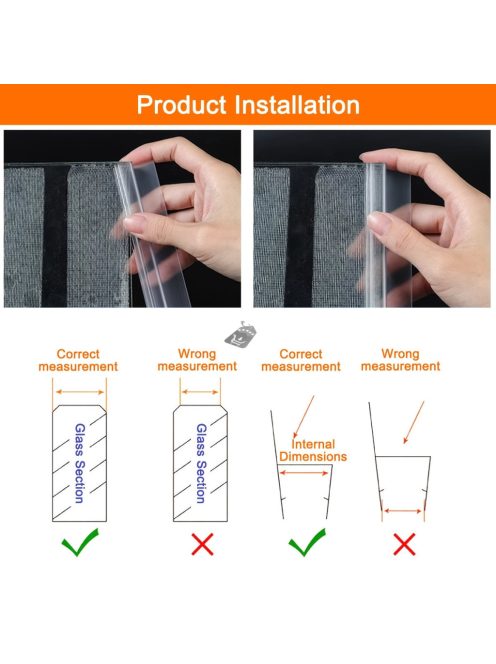 2db89.99 cm-es szilikon zuhanyajtó tömítés