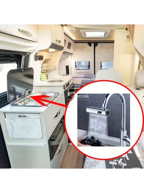 Univerzális, multifunkcionális csaptelep-adapter