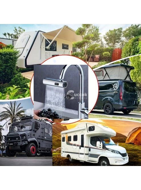 Univerzális, multifunkcionális csaptelep-adapter