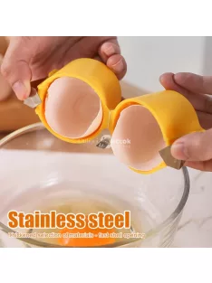 Rozsdamentes Acél Tojáshéj Elválasztó
