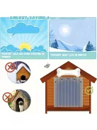 Könnyen felszerelhető PVC kutyaajtó függöny