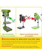 Könnyen Szerelhető Négyzet Alakú Lyukfúró Adapter