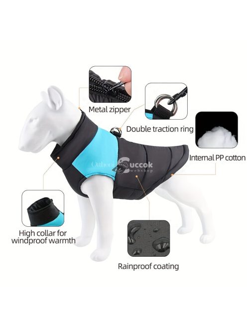 Fényvisszaverő kutyakabát