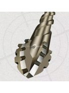 Karbidos 4-fogazott fűrészpengéjű szárazfúró bit, kerámia csempéhez