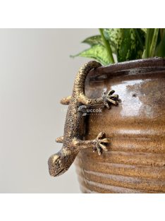 Bájos Gekkó Gyanta Szobor