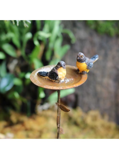 Tündérmese tematikájú fém bicikli dekor