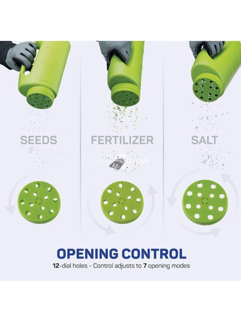 2 db állítható nyitású vezérlő kerti öntöző- és műtrágyaszóró készlet