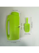 2 db állítható nyitású vezérlő kerti öntöző- és műtrágyaszóró készlet