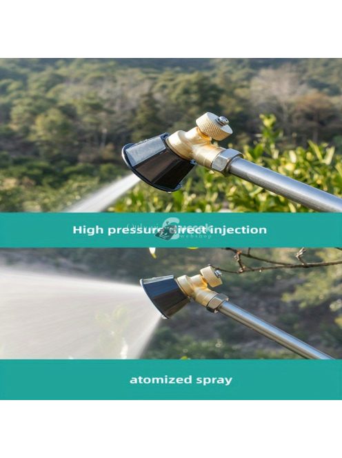 Magasnyomású légörvény fúvóka mezőgazdasághoz és kertészkedéshez