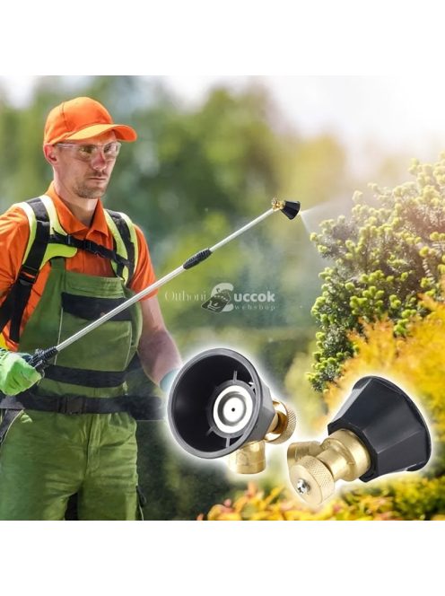 Magasnyomású légörvény fúvóka mezőgazdasághoz és kertészkedéshez