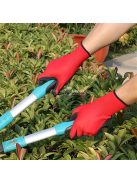 Multifunkcionális munkakesztyű gumibevonattal, csúszásmentes fogással kertészkedéshez és szereléshez