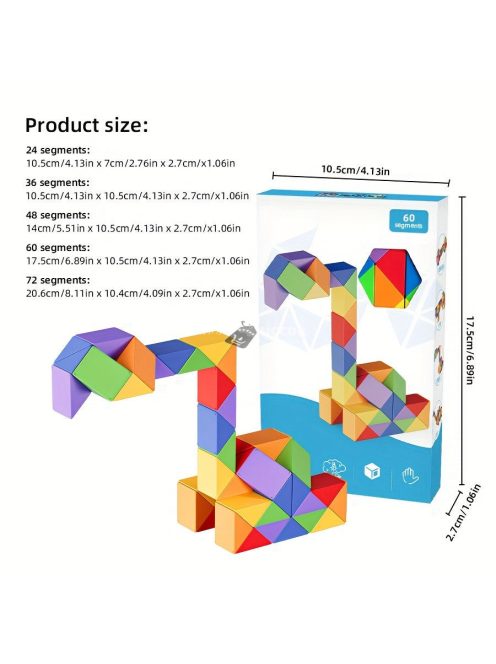 MOYU Magic Snake Puzzle játék