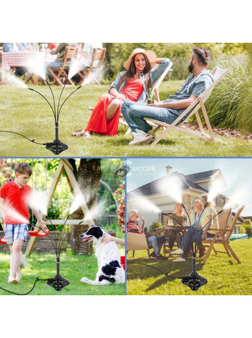 1db álló párásító külső teraszra