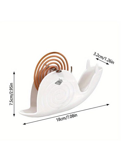 Csiga alakú szúnyogriasztó spirál tartó tálca