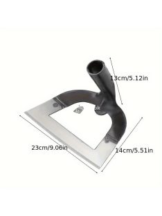   Erős mangánacél üreges horog - Megvastagított hegyes gyomirtó eszköz