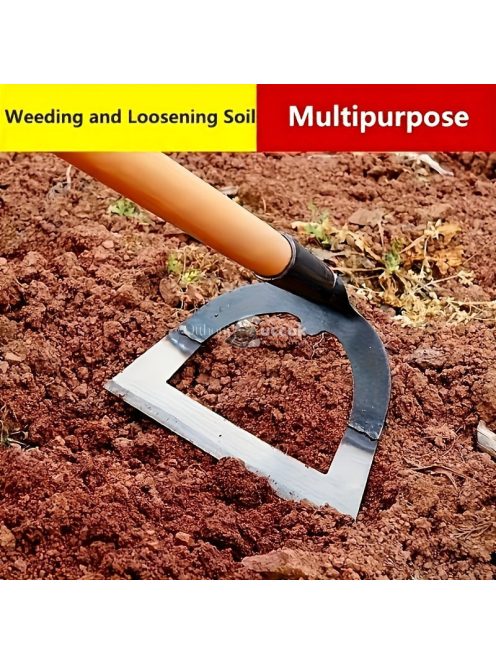 Erős mangánacél üreges horog - Megvastagított hegyes gyomirtó eszköz