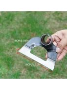 Erős mangánacél üreges horog - Megvastagított hegyes gyomirtó eszköz