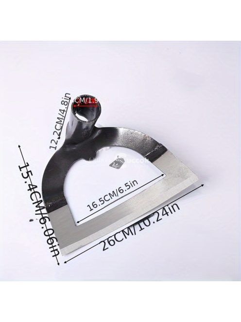 Erős mangánacél üreges horog - Megvastagított hegyes gyomirtó eszköz