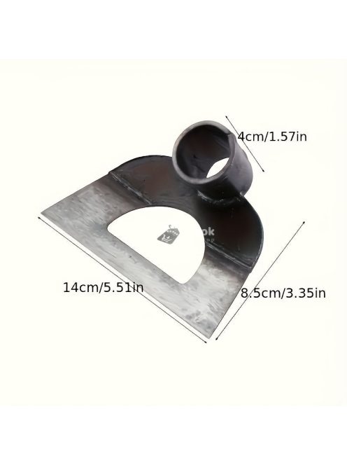 Erős mangánacél üreges horog - Megvastagított hegyes gyomirtó eszköz