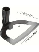 Erős mangánacél üreges horog - Megvastagított hegyes gyomirtó eszköz