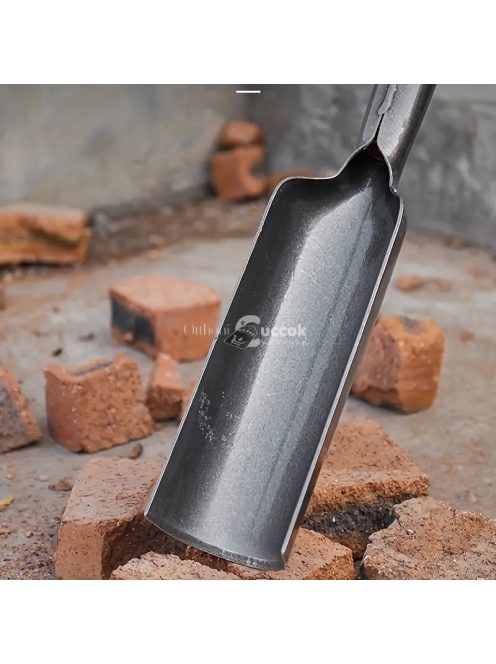 Strapabíró mangánacél kézi ásó ívelt kialakítással